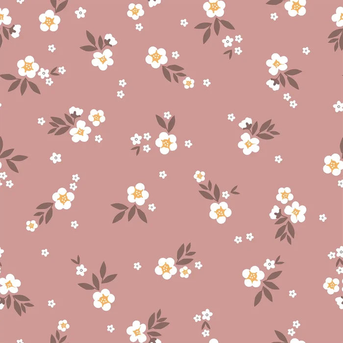 Ash Rose Flowers Small - Family Fabrics B.V.