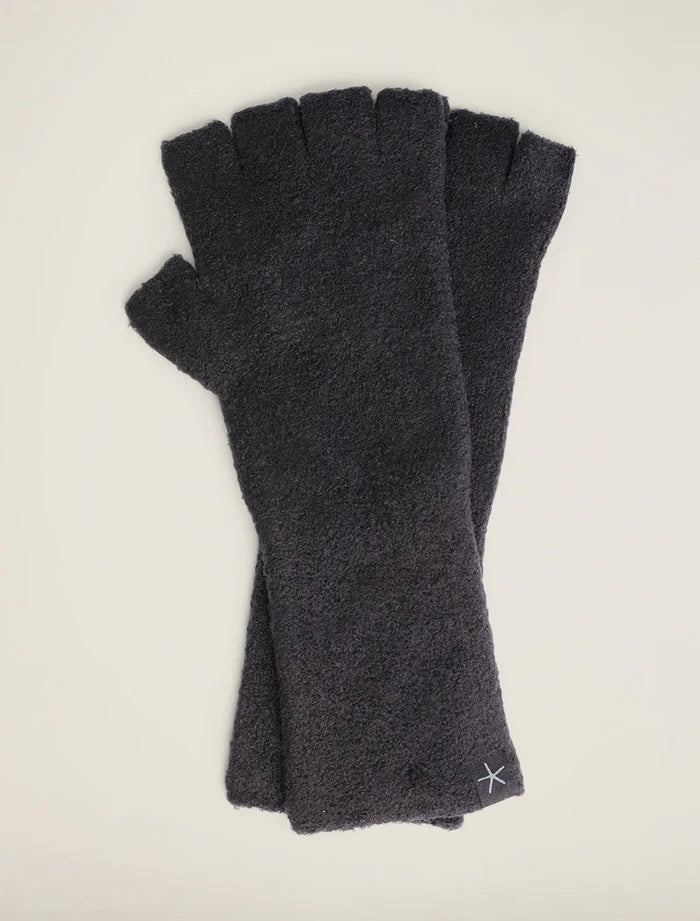 Barefoot Dreams CozyChic Lite® Fingerless Gloves in Black
