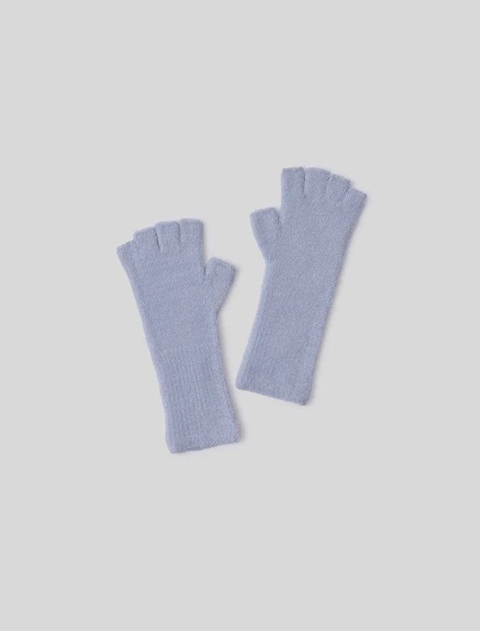 Barefoot Dreams CozyChic Lite® Fingerless Gloves in Snow Drop