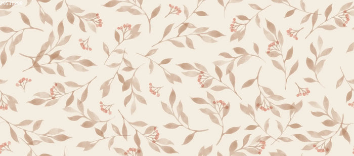 Berry Branches Big Pastel - Family Fabrics B.V.