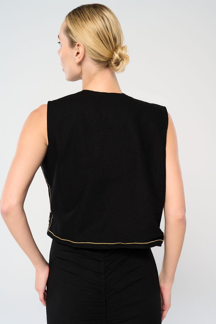 California Waistcoat (Black)