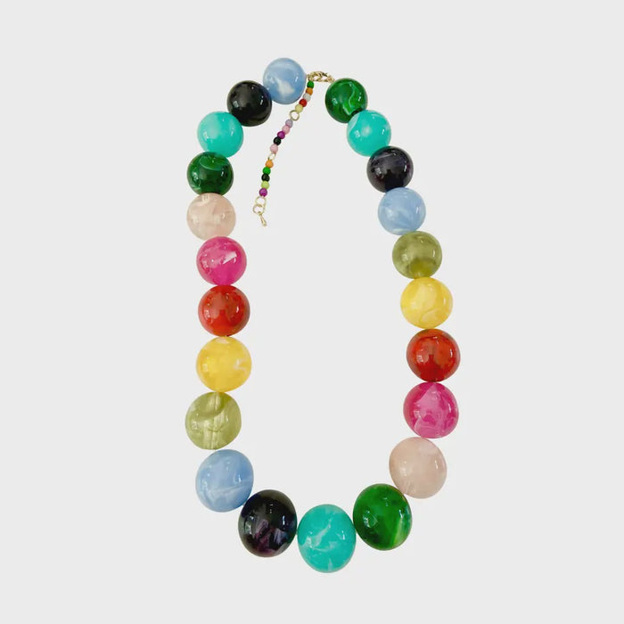 Celia Beaded Necklace in Multi