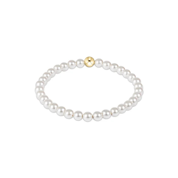 enewton 6.25" Classic Pearl 5mm Bead Bracelet
