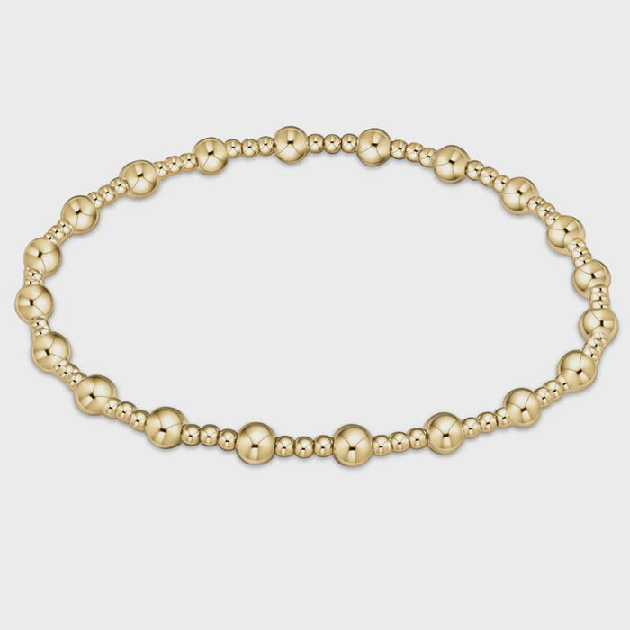 enewton 7.25" Extends Sincerity Gold 4mm Bracelet