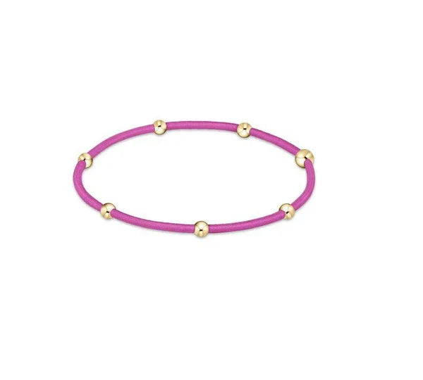 Enewton "e"ssentials Bracelet Hair Tie - Fuchsia