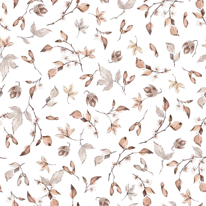 Frozen Botanical Off White - Family Fabrics B.V.