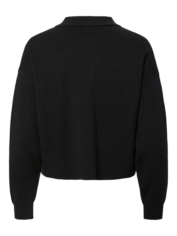 Jessie Polo Jumper (Black)