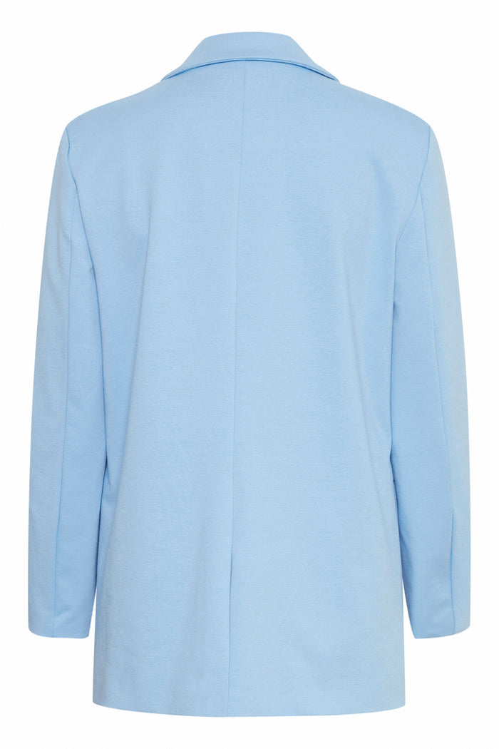 KARLA OVERSIZED BLAZER (DELLA ROBIA BLUE)