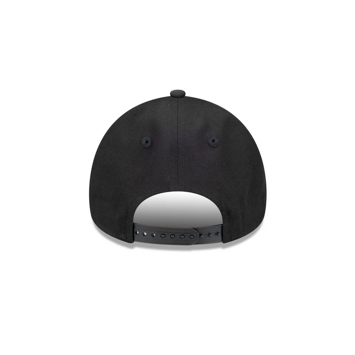 New Era Golden State Warriors 9Forty A-Frame Cap (Black/Black)
