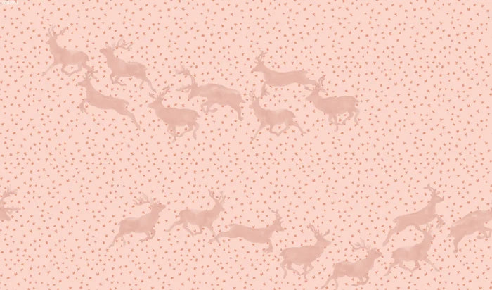 Reindeer Pink - Family Fabrics B.V.