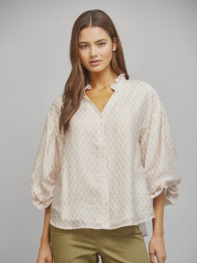 So Into This Cream Floral Top