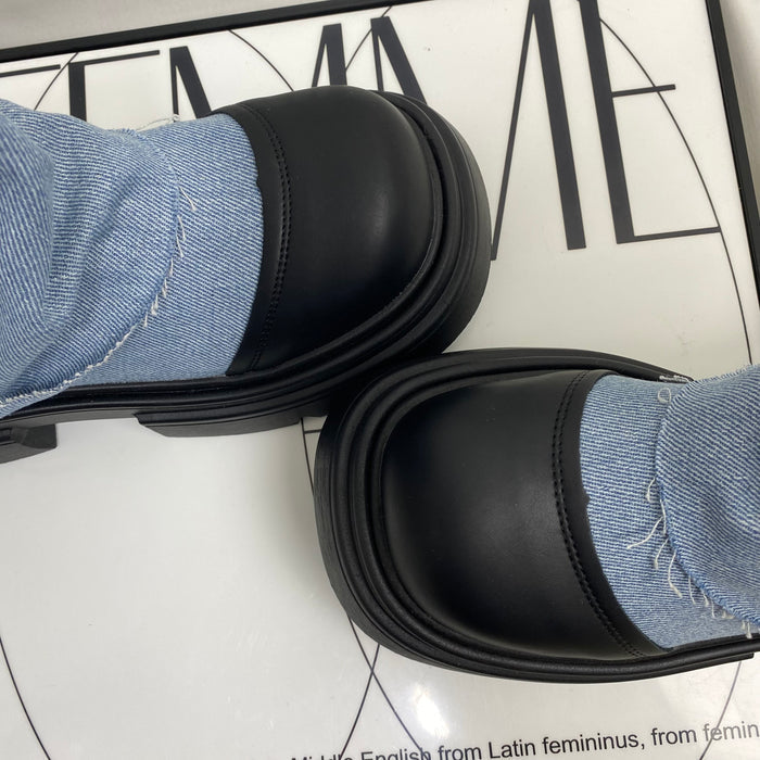 Versatile Platform Martin Boots