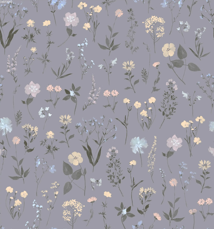 Wild Flowers Blue - Family Fabrics B.V.