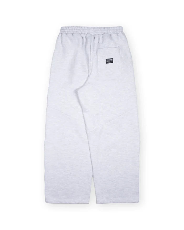 WNDRR Halo Jumbo Trackpants (White Marle)