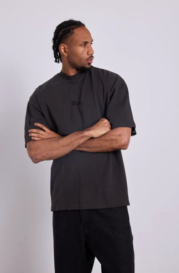 WNDRR Revival Heavy Weight Tee (Faded Black)