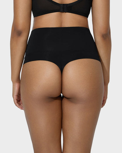 3-Pack High-Rise Seamless Thong Panty