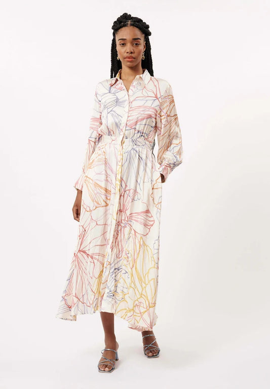 Amanda Shirt Dress (Pastel Sketch)