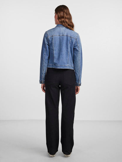 Annie Denim Jacket (Medium Blue)