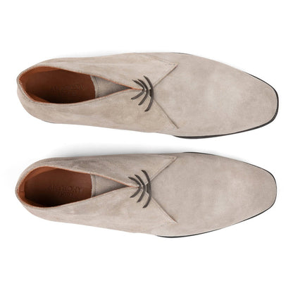 Arden Chukka Boot // Rustic Clay Grey Suede - SARTORO