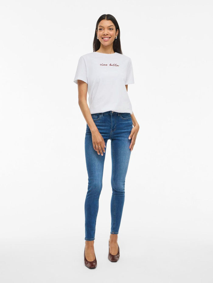 Avery T-Shirt (Red/Optical Snow)