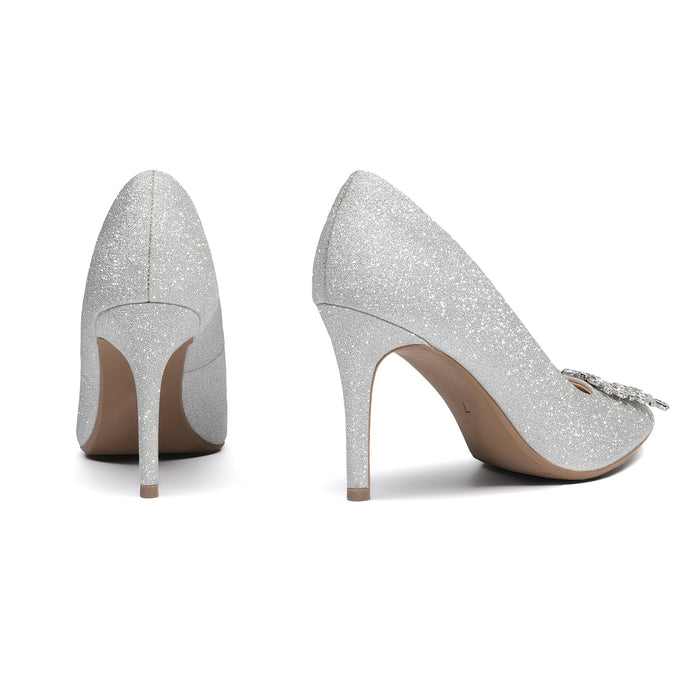 Belle Vie Stiletto Sparkly Pumps