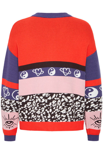 Billie Cardigan (Fiery Red)