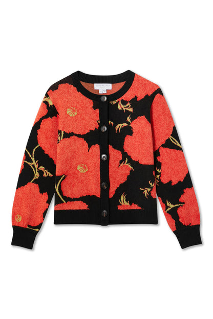 Black Poppy Cardigan (Black)
