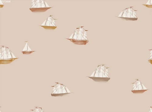 Boats Sand - Family Fabrics B.V.