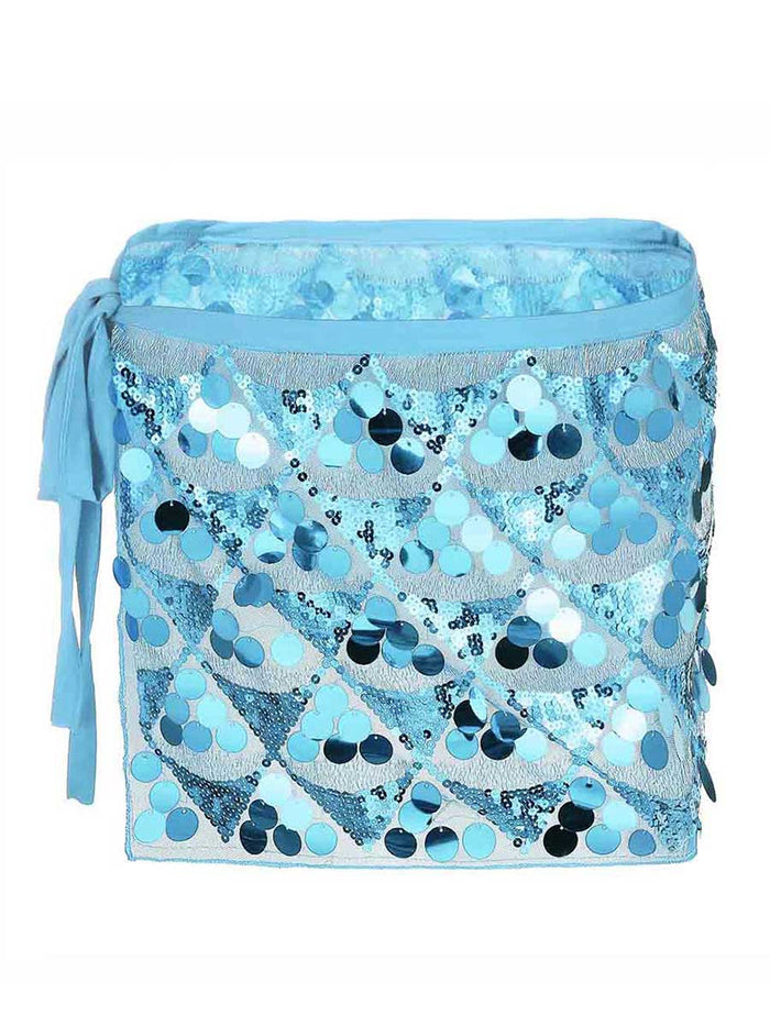 Bohemian Sequin Mini Skirt