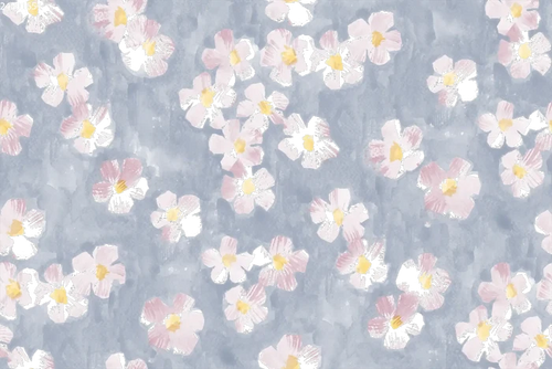 Bold Floral Blue Small - Family Fabrics B.V.
