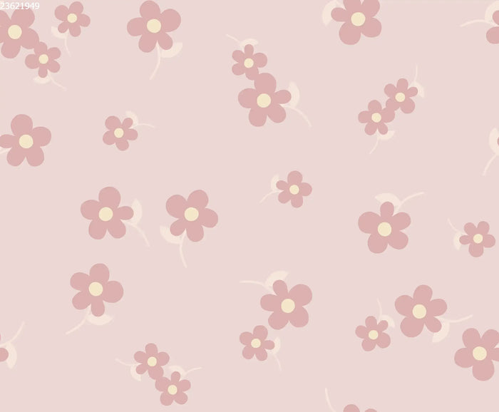Bold Flower Pink Small - Family Fabrics B.V.