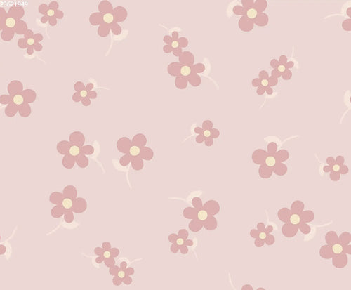 Bold Flower Pink Small - Family Fabrics B.V.