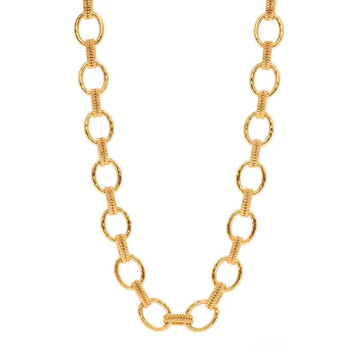 Capucine De Wulf Cleopatra Regal Link Necklace, 16"+2" - Gold