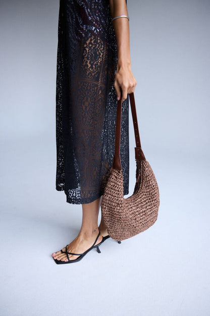 Cath Shoulder Bag (Caribou)