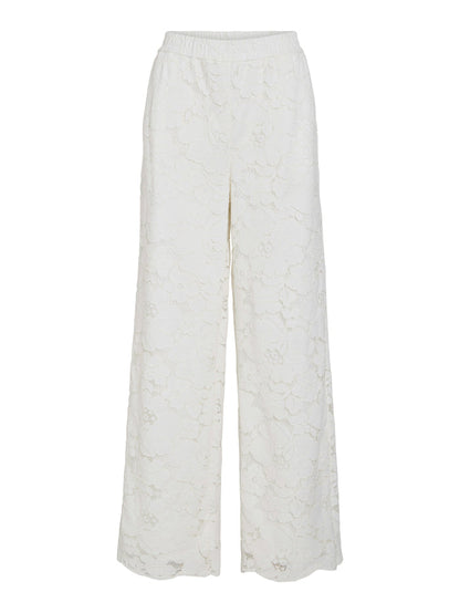 Ceren Lace Pants (Cloud Dancer)