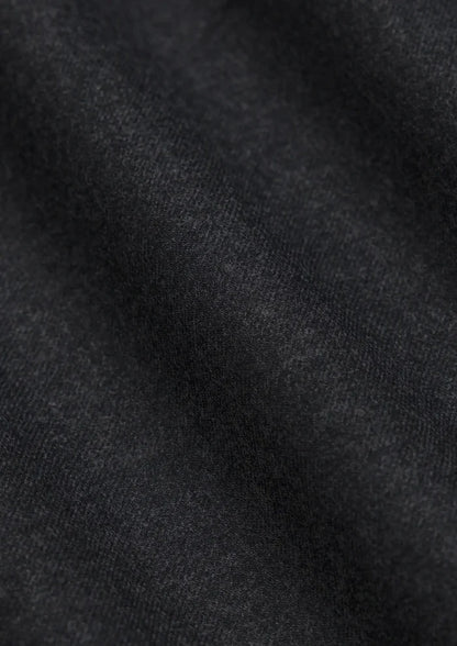 Charcoal Flannel Vest - SARTORO