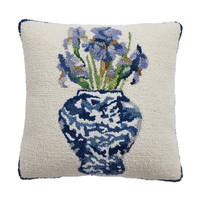 Chinoiserie Flowers Hook Pillow