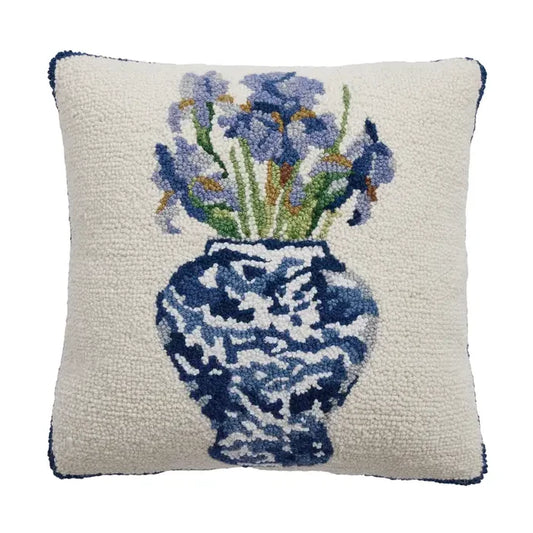 Chinoiserie Flowers Hook Pillow