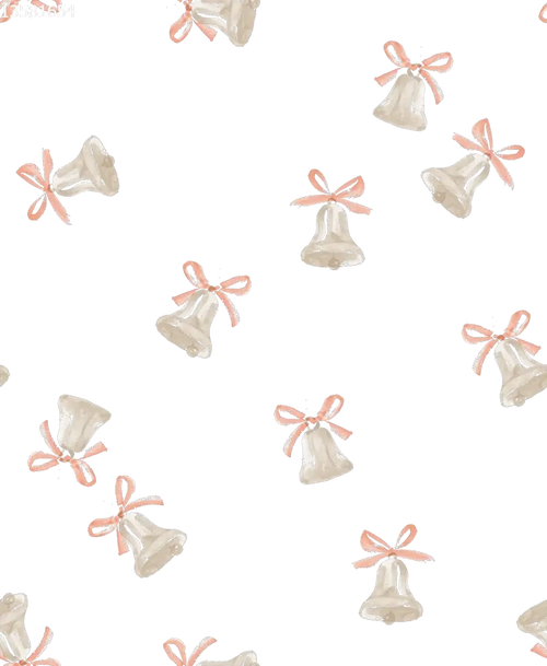 Christmas Bells Off White - Family Fabrics B.V.