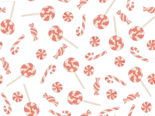 Christmas Candy Off White - Family Fabrics B.V.