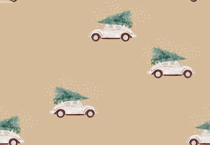 Christmas Tree Car Toffee - Family Fabrics B.V.