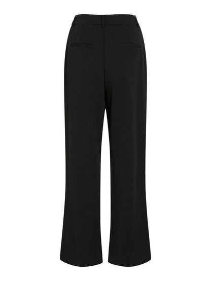 Clara High Waist Trousers (Black)