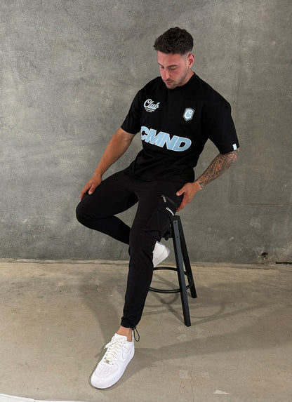 COMMAND Jersey Tee (Black/Blue)