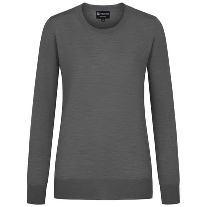 Giesswein Crew Neck cotton Women - grey 017