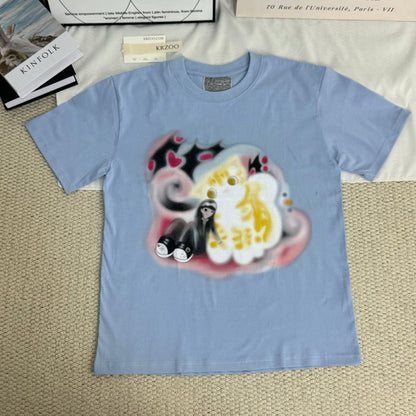 Creative Kitten Everyday Short-Sleeve T-Shirt