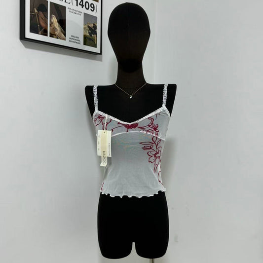 Cropped Lace Undershirt
