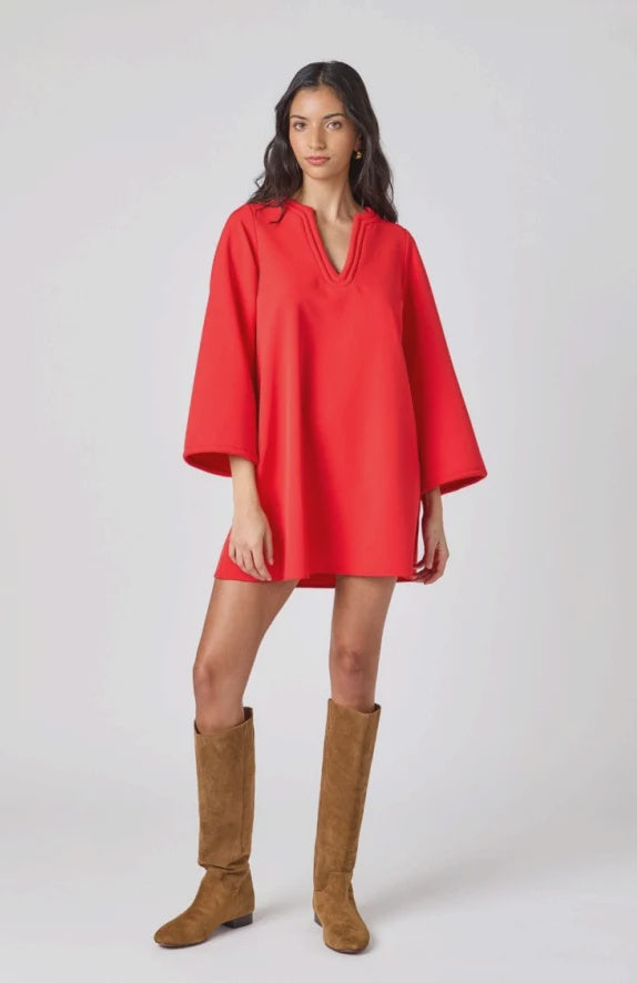 Crosby Skyler Dress in Carnelian