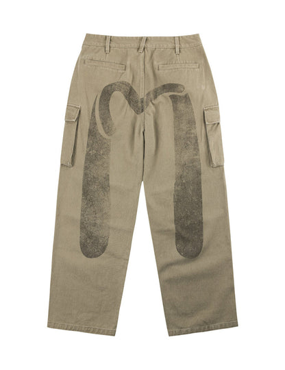 Daicock Multi-Pocket Cargo Pants