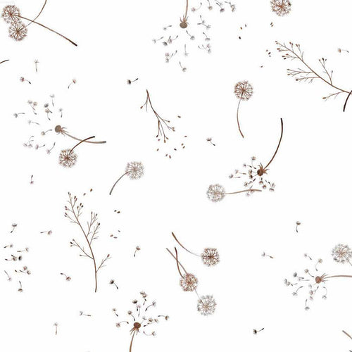 Dandelions White - Family Fabrics B.V.