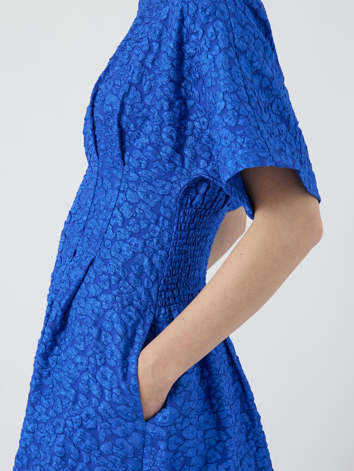 Diana Midi Dress (Dazzling Blue)